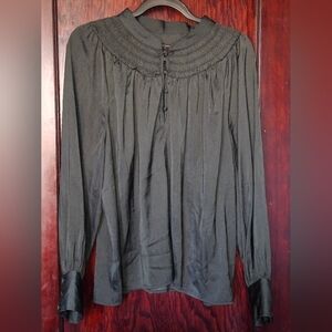 Banana Republic, XL, Green Long Sleeve Dress Tunic